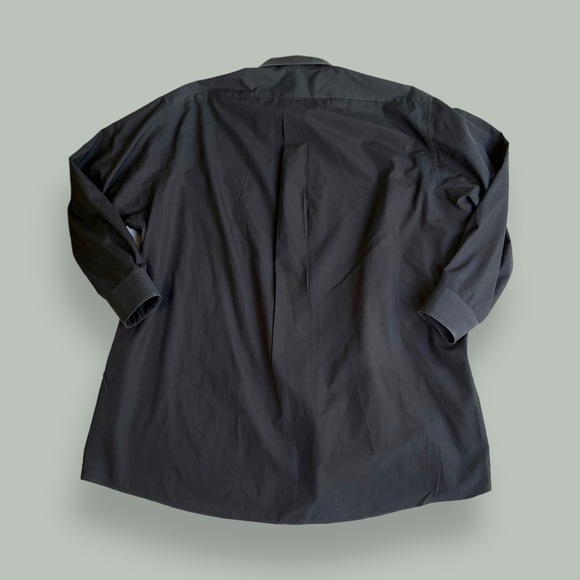 Covington Black Button Down Dress Casual Shirt - Picture 12 of 16